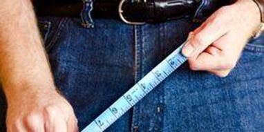 The size of a man's genitalia